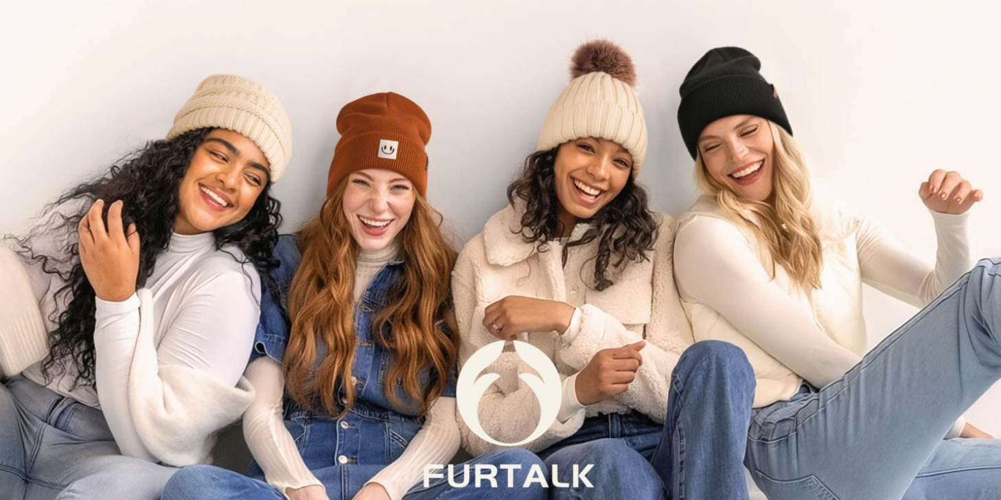 FURTALK knit beanies and sun hats for men, women and kids